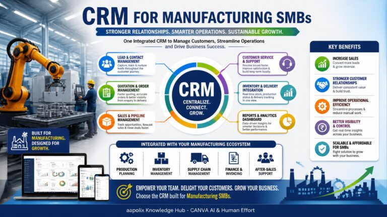 CRM for Manufacturing SMBs